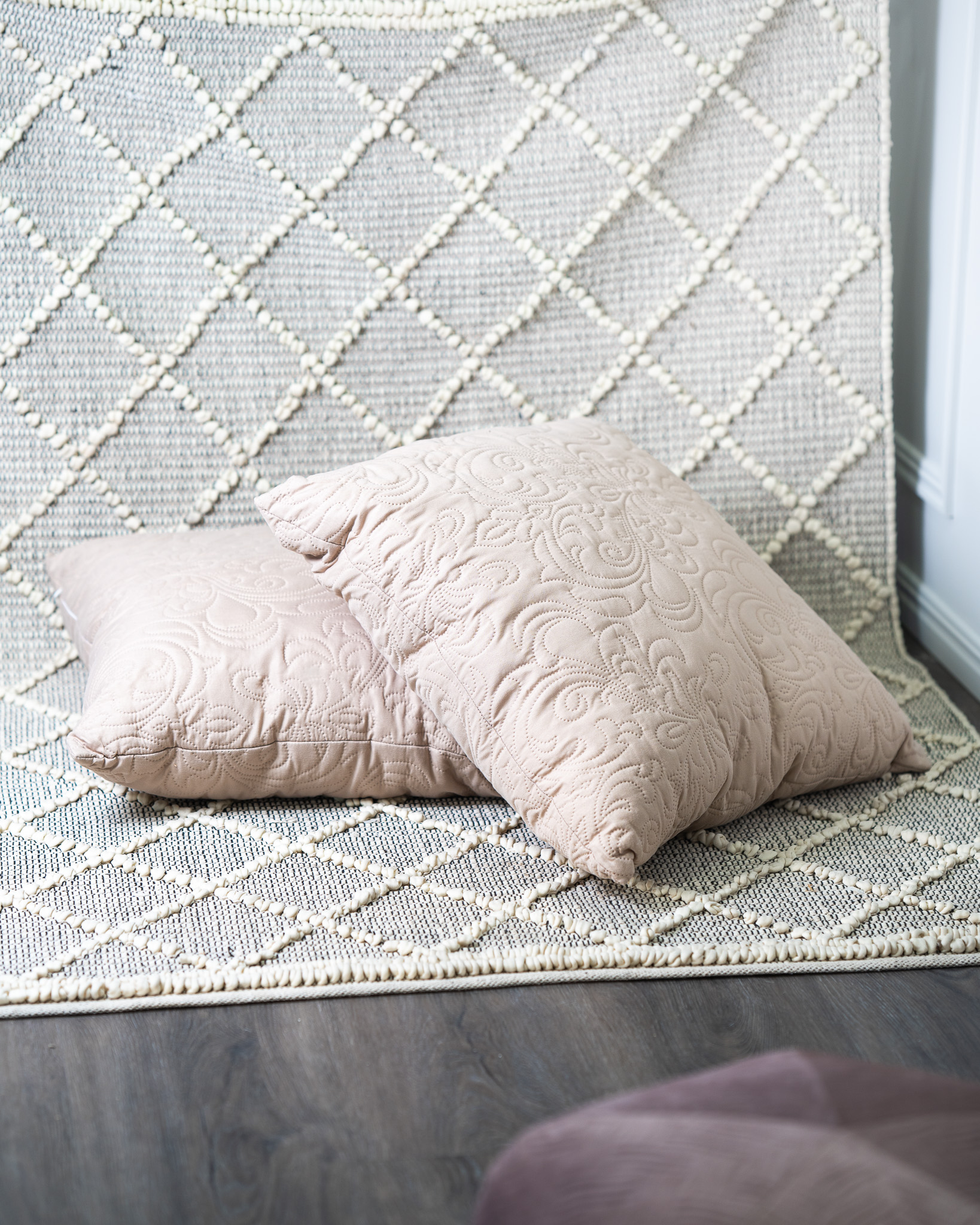 Floor Pillows - Natural Square