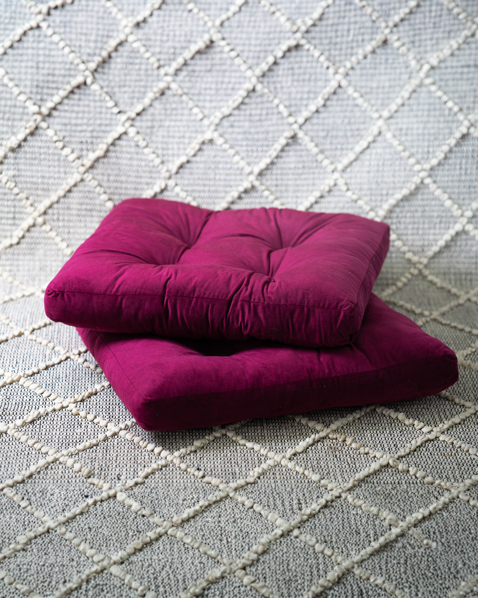 Floor Pillows - Purple
